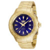 ectq5032_vni_0 jpg - Relógio masculino Pro Ocean Ghost Automático 46,5 mm. Ouro 2305 -Este lindo relógio Invicta Pro contém um movimento automático preciso, além de uma caixa dourada Seu mostrador exibe um mostrador azul, metálico, protegido por um Cristal Mineral d