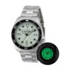 ectq50374_vni_0 jpg - Relógio masculino Pro com mostrador luminoso 46 mm. Aço 47305 -Tipo de movimento Cor do mostrador Verde Tom da pulseira Tom prateado Material da pulseira Aço inoxidável Tamanho 46 mm Resistência à água 50 m3 Garantia de um ano para todos os re