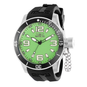 ectq53483_vni_0 jpg - Relógio Masculino Specialty Swiss Ronda Calibre 513 48mm. Preto 38435 -<p>Este lindo relógio Invicta Specialty contém um movimento preciso além de uma caixa de aço Seu mostrador exibe um mostrador verde de metal protegido por um cristal Flame Fusion alta</p>