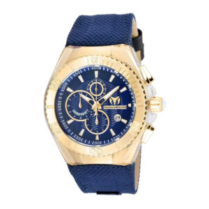 ectq571511_mt_vni_0 jpg - Relógio Masculino TechnoMarine Cruise BlueRay 45mm. Azul TM 115175 -<p>Este lindo relógio TechnoMarine BlueRay contém um movimento preciso além de uma caixa dourada Seu mostrador exibe um mostrador azul de metal protegido por um cristal Flame Fusion a</p>