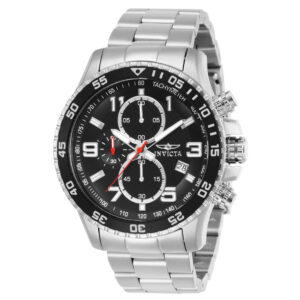 ectq57841_vni_0 jpg - Relógio Masculino Especializado 45mm. Aço 14875 -<p>Este lindo relógio Invicta Specialty contém um movimento preciso além de uma caixa de aço Seu mostrador exibe um mostrador preto de metal protegido por um Cristal Mineral de alta r</p>