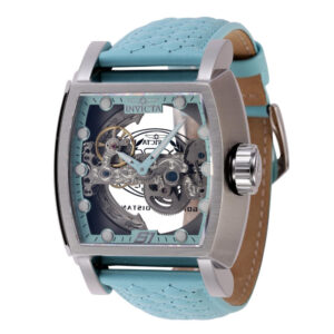 ectq59954_vni_0 jpg - S1 Rally Automático Men s Watch 48mm. Turquesa 45995 -<p>Este incrível relógio Invicta da coleção S1 Rally oferece um movimento Automático exato, com uma caixa de aço incrível O mostrador exibe um mostrador de metal turquesa protegido pe</p>