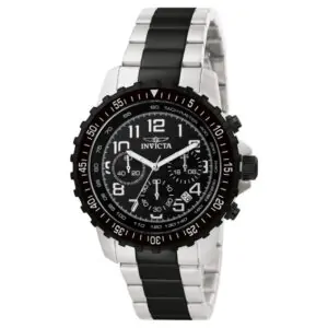 ectq6231_vni_0 jpg - Relógio Masculino Especializado 45mm. Aço. Preto 1326 -<p>Este lindo relógio Invicta Specialty contém um movimento preciso além de uma caixa preta Seu mostrador exibe um mostrador preto de metal protegido por um cristal Flame Fusion altam</p>