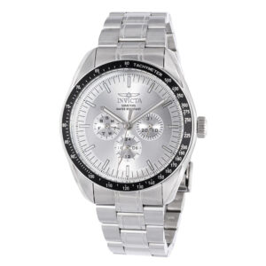 ectq66954_gz_vni_0 jpg - Relógio Masculino Especializado 44mm. Aço ZG 45966 -<p>Este impressionante relógio Invicta Specialty apresenta um movimento preciso e uma caixa de aço Seu mostrador prateado e metálico é envolto por um cristal Flame Fusion altamente pr</p>