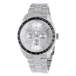 ectq66954_gz_vni_0 jpg - Relógio Masculino Especializado 44mm. Aço ZG 45966 -<p>Este impressionante relógio Invicta Specialty apresenta um movimento preciso e uma caixa de aço Seu mostrador prateado e metálico é envolto por um cristal Flame Fusion altamente pr</p>