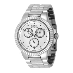 ectq69564_vni_0 jpg - Subaqua Men S Watch 42mm. Aço 46596 -<p>Este impressionante relógio Invicta Subaqua apresenta um movimento preciso, bem como uma caixa de aço Seu mostrador de metal prateado é fechado por um cristal mineral altamente pro</p>