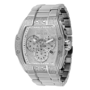 ectq69654_vni_0 jpg - S1 Rally 1,41 quilates diamante suíço Ronda 5050.E calibre relógio masculino com mostrador de meteorito 44 mm. Aço -<p>Este atraente relógio Invicta da coleção S1 Rally é alimentado por um movimento preciso, com 1,41 quilates de diamantes genuínos e uma caixa de aço sólido Seu mostrador é decorado&</p>