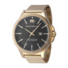 ectq700228_mt_vni_0 jpg - Technomarine Moonsun Men s Watch 45mm. Gold TM 822007 -Este relógio Technomarine da coleção é alimentado por um movimento preciso, com uma caixa de ouro Seu rosto é decorado por um carvão, mostrador de metal e protegido por um cristal&