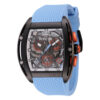 ectq78154_vni_0 jpg - Relógio Masculino S1 Rally Swiss ETA G10.212 Calibre 44mm. Azul Claro 45187 -Este incrível relógio Invicta da coleção S1 Rally oferece um movimento exato, com uma incrível caixa preta O mostrador exibe um mostrador de metal protegido pelo nosso exclusivo Fl