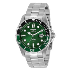 ectq80803_vni_0 jpg - Relógio Pro Masculino 43mm. Aço 30808 -<p>Este impressionante relógio Invicta Pro apresenta um movimento preciso e uma caixa de aço Seu mostrador verde de metal é envolto por um cristal Flame Fusion altamente protetor Este</p>