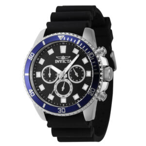 ectq81164_gz_vni_0 jpg - Relógio Pro Masculino 45mm. Preto ZG 46118 -<p>Este impressionante relógio Invicta Pro apresenta um movimento preciso e uma caixa de aço Seu mostrador preto de latão é envolto por um cristal Flame Fusion altamente protetor Este</p>