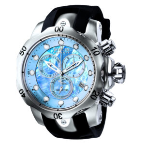 ectq8116_vni_0 jpg - Reserve Venom Swiss Ronda Z60 Calibre Relógio Masculino com Mostrador em Madrepérola 53,7 mm. Aço. Preto 6118 -<p>Tipo de movimento Cor do mostrador Platina, Azul claro Tom da pulseira Tom prateado, Preto Material da pulseira Aço inoxidável, Silicone Tamanho 53,7 mm Resistência à água 1000 m3&</p>