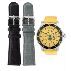 ectq83683_vni_3 jpg - Relógio masculino Character Collection 48mm. Amarelo com Alça Intercambiável 38638 -<p width=