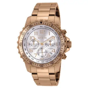 ectq86311_vni_0 jpg - Relógio Masculino Especializado 45mm. Ouro Rosa 11368 -<p>Este incrível relógio Invicta da coleção Specialty oferece um movimento exato, com uma incrível caixa em ouro rosa O mostrador exibe um mostrador prateado e metálico protegido pelo</p>