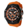 ectq86554_vni_0 jpg - Relógio Masculino S1 Rally Monolith Swiss Ronda 5030.D Calibre 52mm. Laranja 45568 -Este incrível relógio Invicta da coleção S1 Rally oferece um movimento exato, com uma incrível caixa de aço preta O mostrador exibe um mostrador metálico laranja e preto protegido&