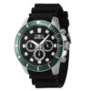 ectq87064_gz_vni_0 jpg - Relógio Pro Masculino 45mm. Preto ZG 46078 -Este incrível relógio Invicta da coleção Pro oferece um movimento exato, com uma incrível caixa de aço O mostrador exibe um mostrador preto de latão protegido pelo nosso exclusivo&