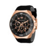 ectq900022_mt_vni_0 jpg - Relógio Masculino TechnoMarine Manta 48mm. Preto. Cinza TM 220009 -Este impressionante relógio TechnoMarine Ocean apresenta um movimento preciso, bem como uma caixa de ouro rosa, preto e aço Seu mostrador preto de metal é envolto por um cristal mi