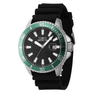 ectq92164_vni_0 jpg - Relógio Pro Masculino 45mm. Preto 46129 -<p>Este incrível relógio Invicta da coleção Pro oferece um movimento exato, com uma incrível caixa de aço O mostrador exibe um mostrador preto de latão protegido pelo nosso exclusivo&</p>
