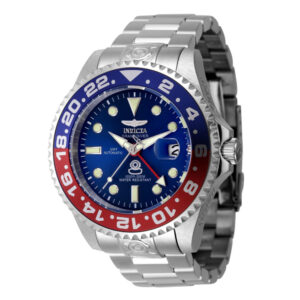 ectq96654_vni_0 jpg - Relógio Grand NH34 GMT Automático Masculino 47mm. Aço 45669 -<p>Este incrível relógio Invicta da coleção Pro oferece um movimento Automático exato, com uma caixa de aço incrível O mostrador exibe um mostrador azul de metal protegido pelo nosso&</p>