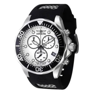 ectq97411_vni_0 jpg - Relógio Masculino Grand Swiss ETA G10.212 Calibre 47mm. Preto 11479 -<p>Este impressionante Invicta Pro Watch apresenta um movimento preciso, bem como uma caixa de aço Seu mostrador branco de metal é envolto por um cristal mineral altamente protetor Es</p>