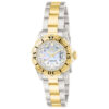 ectq5986_vni_0 jpg - Relógio Feminino Pro Diver com Mostrador Madrepérola, Invicta 6895, Prata e Dourado -Este impressionante relógio Invicta Pro Diver apresenta um movimento de quartzo preciso, bem como uma caixa de aço dourada. Seu mostrador branco em madrepérola é envolto por um Cri