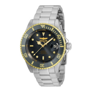 ectq74853_gz_vni_0 jpg - Relógio Masculino Automático Pro Diver, Invicta ZG35847, Prata -<p>Este atraente relógio Invicta da coleção Pro Diver é alimentado por um movimento automático preciso, com caixa de aço e ouro. Seu mostrador é decorado por um mostrador de metal cin</p>