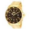 ectq52753_vni_0 jpg - Relógio Masculino Automático Pro Diver, Invicta 35725, Dourado e Marrom -Este lindo relógio Invicta Pro Diver contém um movimento automático preciso, além de uma caixa dourada. Sua face exibe uma areia do deserto, mostrador de metal protegido por um Cri