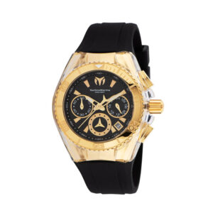 ectq630021_mt_vni_0 jpg - Relógio Feminino TechnoMarine Cruise Star, Invicta TM120036, Preto -<p>Este impressionante relógio TechnoMarine Star apresenta um movimento Quartz preciso, bem como uma caixa dourada. Seu mostrador de metal preto é envolto por um cristal mineral altam</p>