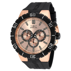 ectq89191_vni_0 jpg - Relógio Masculino de Quartzo Pro Diver, Invicta 19198, Preto -<p>Este impressionante relógio Invicta Pro Diver apresenta um movimento de quartzo preciso, bem como uma caixa em ouro rosa. Seu mostrador de metal é envolto por um Cristal Flame Fusi</p>