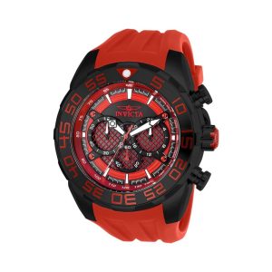 Relógio Masculino Invicta Speedway Vermelho 50mm Design Esportivo e Resistente