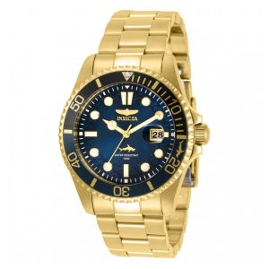 ectq01803_vni_0 jpg - Relógio Masculino Invicta Pro Diver 43mm, Dourado 30810 -<p>Mergulhe no estilo com o Relógio Masculino Invicta Pro Diver de 43mm em dourado. Com design elegante e robusto, este relógio apresenta mostrador em azul, caixa em aço e detalhes lu</p>