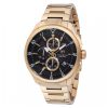 ectq021813_mt_vni_0 jpg - Relógio Masculino TechnoMarine Ocean Quantum 44mm, Dourado TM318120 -Este belo relógio TechnoMarine Quantum possui um movimento preciso de quartzo, além de uma caixa dourada. Seu mostrador exibe um dial preto de metal protegido por um cristal minera