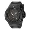 ectq04073_gz_vni_0 jpg - Relógio Masculino Invicta Subaqua Skull 50mm, Preto, Cinza Escuro ZG37040 -Este impressionante relógio Invicta Subaqua apresenta um movimento preciso de quartzo, assim como uma caixa preta e cinza. Seu mostrador de metal é protegido por um cristal mineral