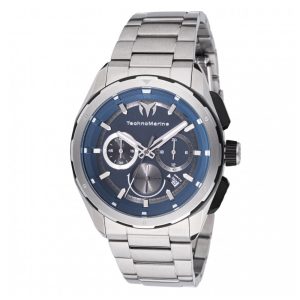 ectq090813_mt_vni_0 jpg - Relógio Masculino TechnoMarine Ocean Nomad 43mm, Aço TM318090 -<p>Este incrível relógio TechnoMarine da coleção Nomad oferece um movimento de Quartzo preciso, com uma incrível caixa preta de aço. O mostrador exibe um tom de azul marinho, feito de</p>