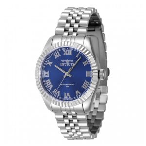 ectq11474_vni_0 jpg - Relógio Feminino Invicta Specialty 36mm em Aço 47411 -<p>Encante se com o relógio feminino Invicta Specialty de 36mm em aço modelo 47411 . Com mostrador azul e caixa em aço, este relógio combina estilo e funcionalidade. O material do mos</p>