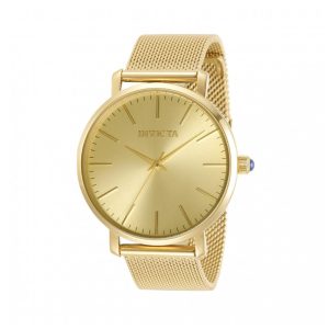 ectq17013_vni_0 jpg - Relógio Feminino Invicta Angel 38mm, Dourado 31071 -<p>Encante se com o estilo único e sofisticado do Relógio Feminino Invicta Angel 38mm. Este relógio deslumbrante apresenta um mostrador dourado, caixa de aço com 38mm, bisel fixo, cor</p>