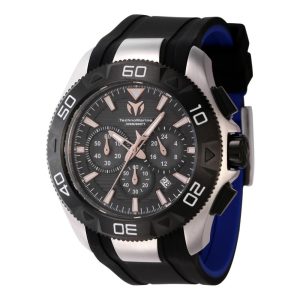 Relógio Masculino Technomarine UF6 48mm Preto e Azul Modelo 622002 Invicta Estilo e Precisão