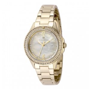 ectq210628_mt_vni_0 jpg - Relógio Feminino TechnoMarine Luna Tides com Mostrador Madre Pérola 33mm, Dourado TM826012 -<p>Este relógio TechnoMarine da coleção Luna Tides é verdadeiramente cativante. Equipado com um preciso movimento de quartzo, possui uma caixa dourada. Seu mostrador é decorado com ma</p>