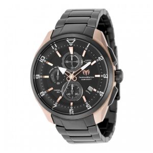 ectq221813_mt_vni_0 jpg - Relógio Masculino TechnoMarine Ocean Quantum 44mm Preto TM318122 -<p>Apresentamos o incrível relógio TechnoMarine da coleção Quantum, com movimento Quartz preciso e caixa em preto e ouro rosa. O mostrador possui um elegante design em metal preto pro</p>