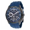 ectq301813_mt_vni_0 jpg - Relógio Masculino TechnoMarine Ocean Nomad 43mm Azul Marinho TM318103 -Este belo relógio TechnoMarine Nomad possui um movimento preciso de quartzo, em um elegante estojo cinza e preto. Seu mostrador exibe uma cor azul marinho em metal, protegido por u