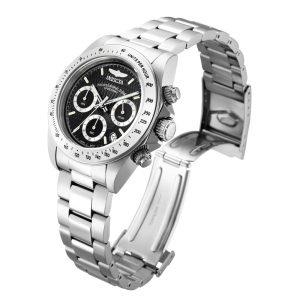ectq3229_vni_1 jpg - Relógio Masculino de Quartzo Speedway, Invicta 9223, Prata -<p>Este incrível relógio Invicta da coleção Speedway oferece um movimento de quartzo e uma sofisticada caixa de aço. O mostrador exibe um mostrador de metal preto protegido por nosso&</p>