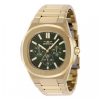 ectq32584_gz_vni_0 jpg - Relógio Masculino Invicta Speedway 41mm Dourado ZG48523 -Este belo relógio Invicta Speedway contém um movimento de quartzo preciso, além de possuir um estojo dourado. Seu mostrador exibe um verde, mostrador de latão protegido por um cris
