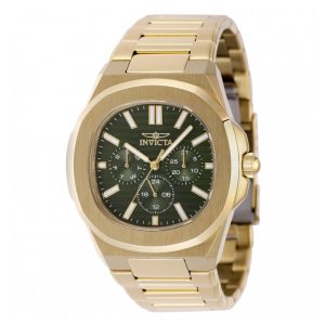 ectq32584_gz_vni_0 jpg - Relógio Masculino Invicta Speedway 41mm Dourado ZG48523 -<p>Este belo relógio Invicta Speedway contém um movimento de quartzo preciso, além de possuir um estojo dourado. Seu mostrador exibe um verde, mostrador de latão protegido por um cris</p>