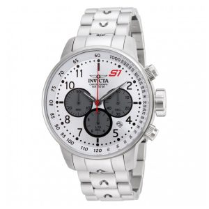 ectq38032_gz_vni_0 jpg - Relógio Masculino Invicta S1 Rally 48mm, Aço ZG23083 -<p>Este impressionante relógio Invicta S1 Rally apresenta um movimento preciso de quartzo, além de uma caixa de aço. Seu mostrador prateado é feito de metal e protegido por um cristal</p>