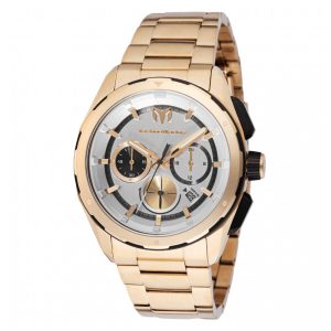 ectq390813_mt_vni_0 jpg - Relógio Masculino TechnoMarine Ocean Nomad 43mm, Dourado TM318093 -<p>Este relógio TechnoMarine da coleção Nomad é verdadeiramente cativante. Equipado com um preciso movimento de quartzo, possui uma caixa preta e dourada. Seu mostrador é decorado por</p>