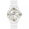 ectq40294_vni_0 jpg - Relógio Feminino Invicta Celestial 35mm, Transparente, Branco 49204 -Este impressionante relógio feminino Invicta Celestial apresenta um movimento preciso de quartzo, além de uma caixa branca. Seu mostrador prateado de latão é protegido por um crist
