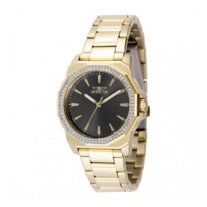 ectq41194_vni_0 jpg - Relógio Feminino Invicta Speedway 34mm, Dourado 49114 -<p>Este incrível relógio Invicta da coleção Speedway oferece um movimento de quartzo preciso, com uma incrível caixa dourada. O mostrador exibe uma tonalidade carvão, em latão, proteg</p>