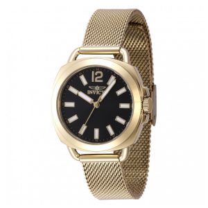 ectq42374_vni_0 jpg - Relógio Feminino Invicta Wildflower 32mm, Dourado 47324 -<p>Descubra a elegância e sofisticação do Relógio Feminino Invicta Wildflower 32mm, modelo 47324. Com design refinado, possui mostrador preto em latão, caixa de 32mm em aço dourado, c</p>