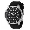 ectq43844_vni_0 jpg - Relógio Masculino Invicta Pro Diver 48mm, Preto 44834 -Este incrível relógio Invicta da coleção Pro Diver oferece um movimento de Quartzo preciso, em um incrível estojo prateado. O mostrador exibe um dial preto de metal protegido pelo&