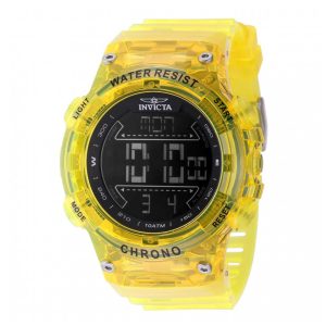 ectq44094_vni_0 jpg - Relógio Masculino Digital Invicta Racing 52mm Transparente Amarelo 49044 -<p>Explore o estilo e a tecnologia com o Relógio Masculino Digital Invicta Racing. Com design moderno, caixa de 52mm em plástico transparente e marcante tom amarelo, este relógio comb</p>